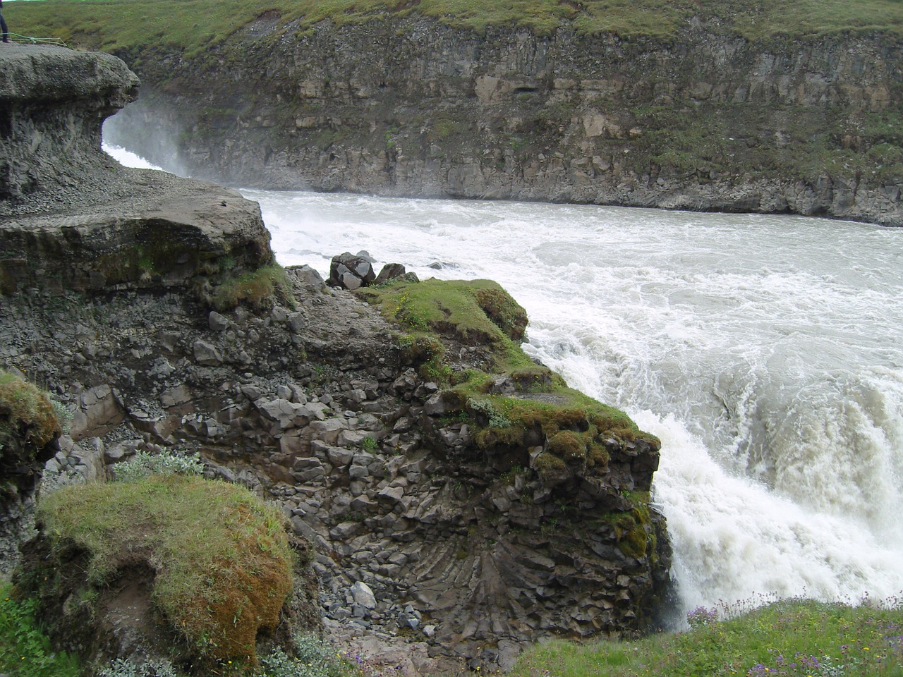 waterfall iceland nature free photo