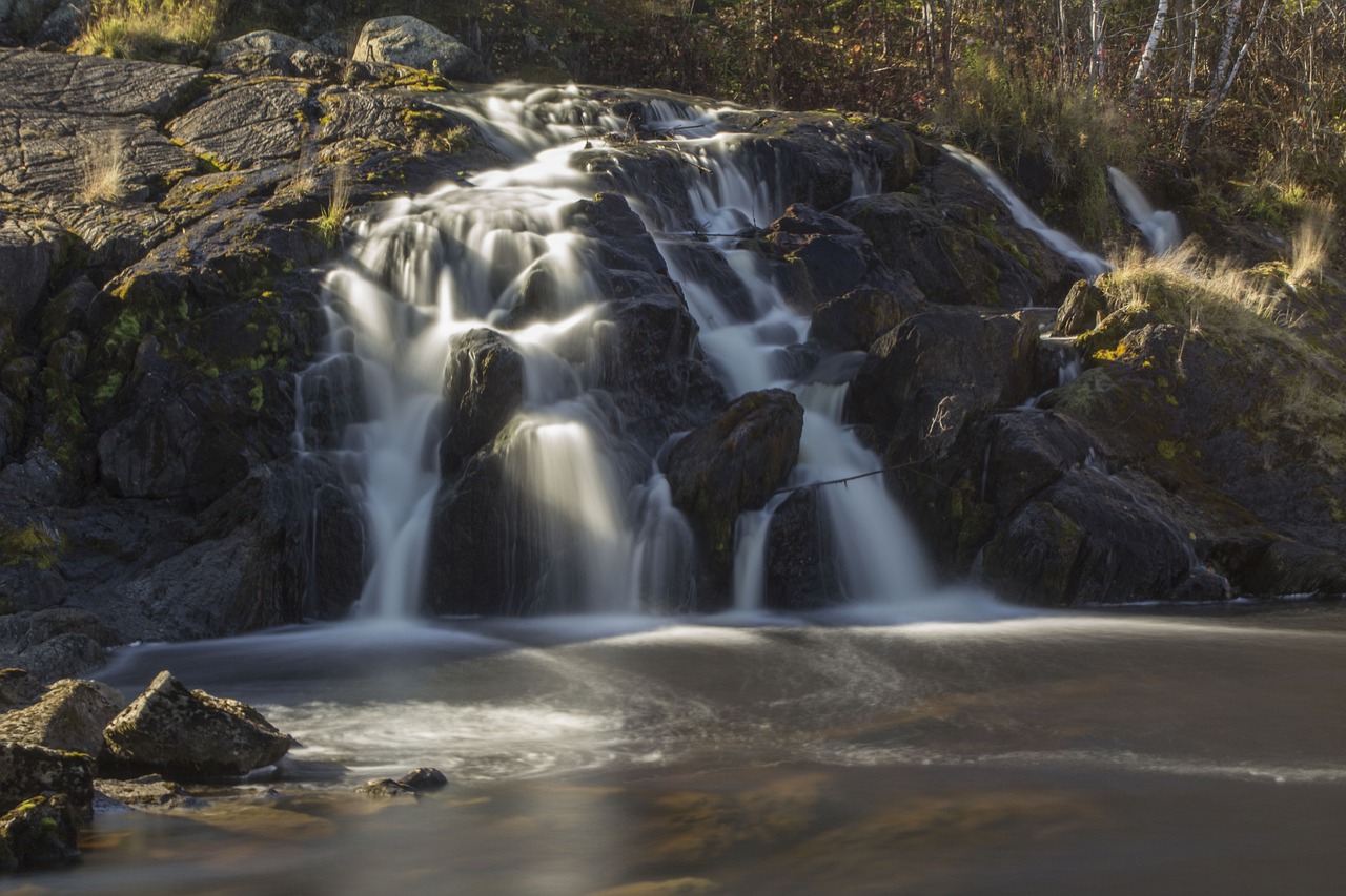 waterfall nature water free photo