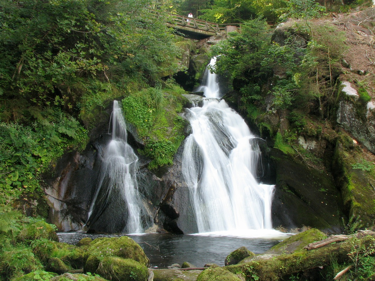 waterfall nature cascade free photo