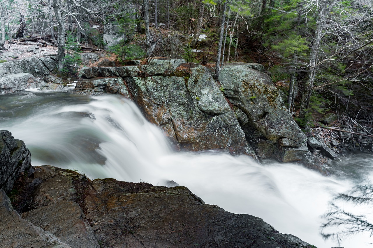 waterfall water nature free photo