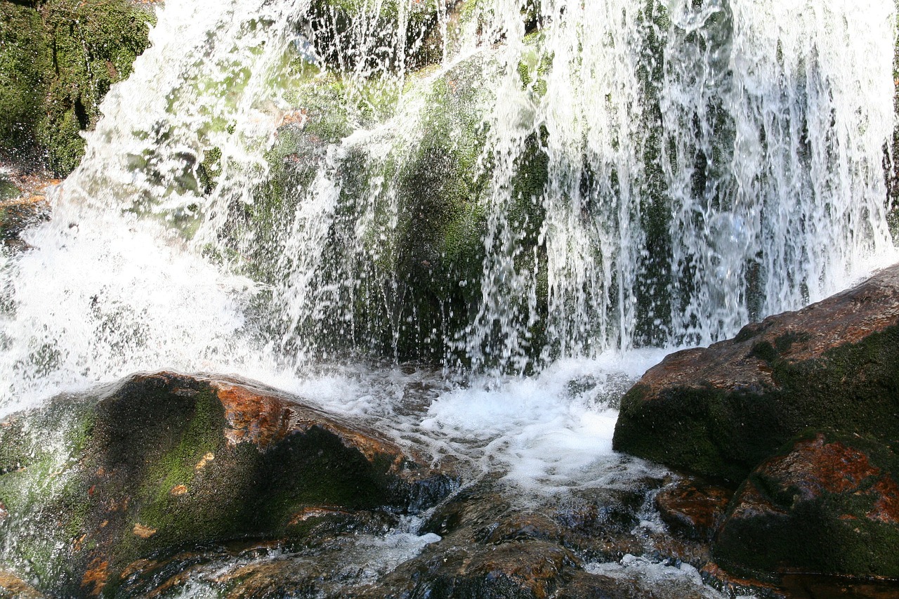 waterfall bavarian forest water free photo