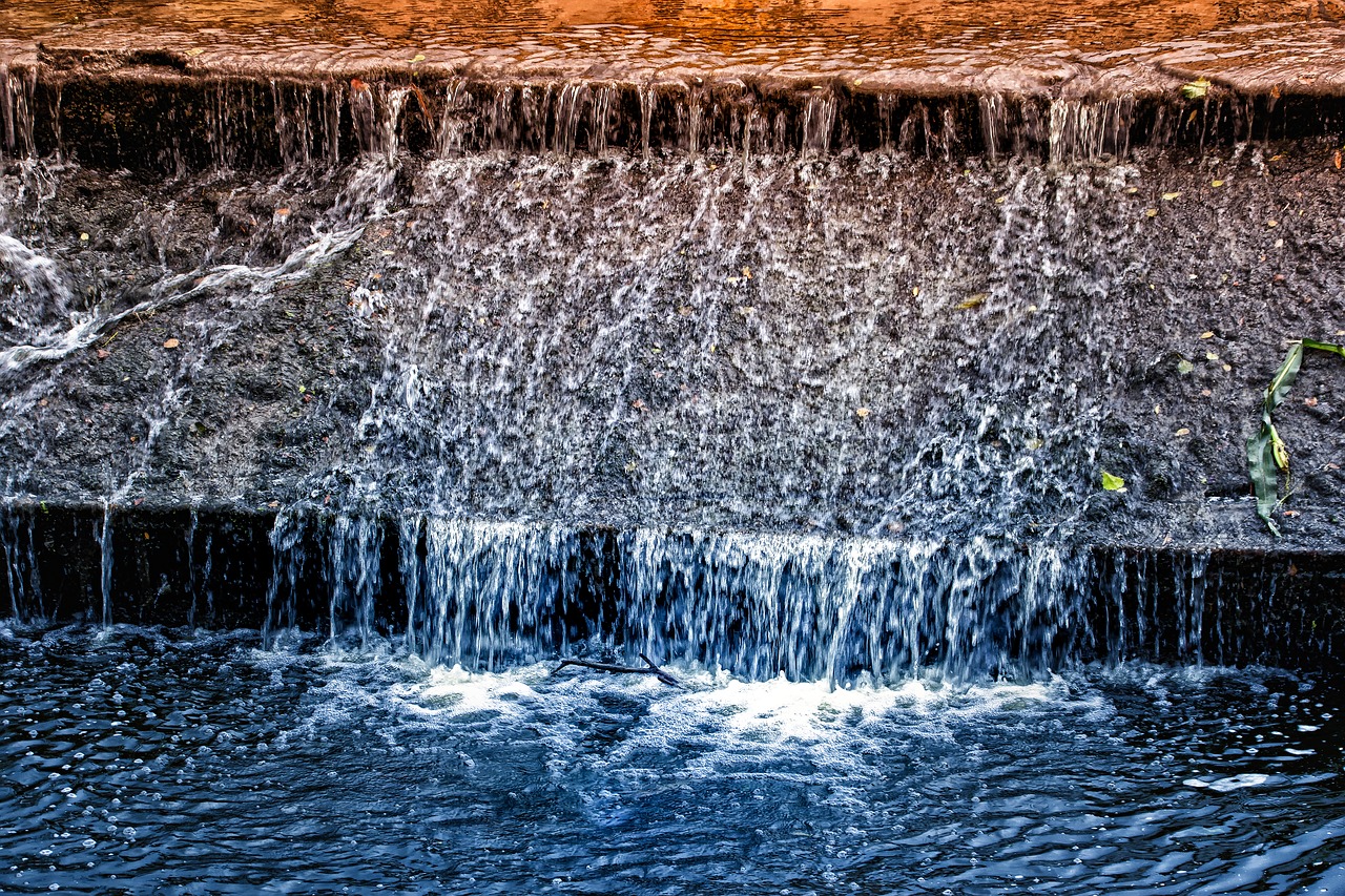 waterfall  nature  water free photo