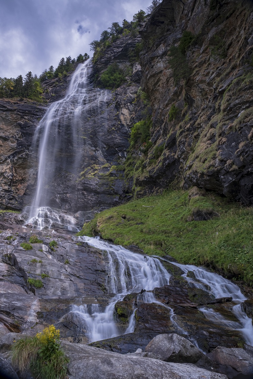 waterfall  water  river free photo