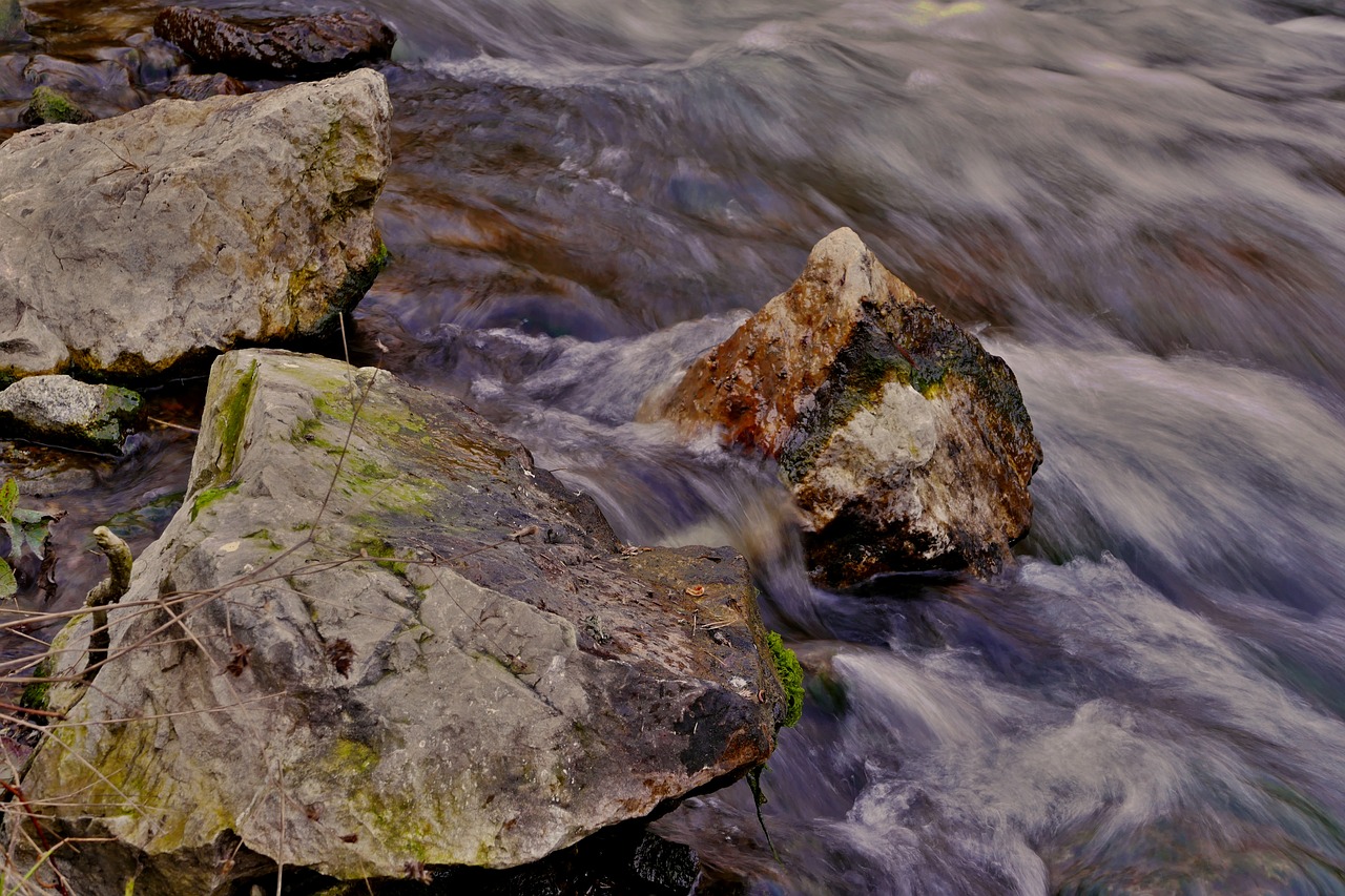 waterfall  rock  creek free photo