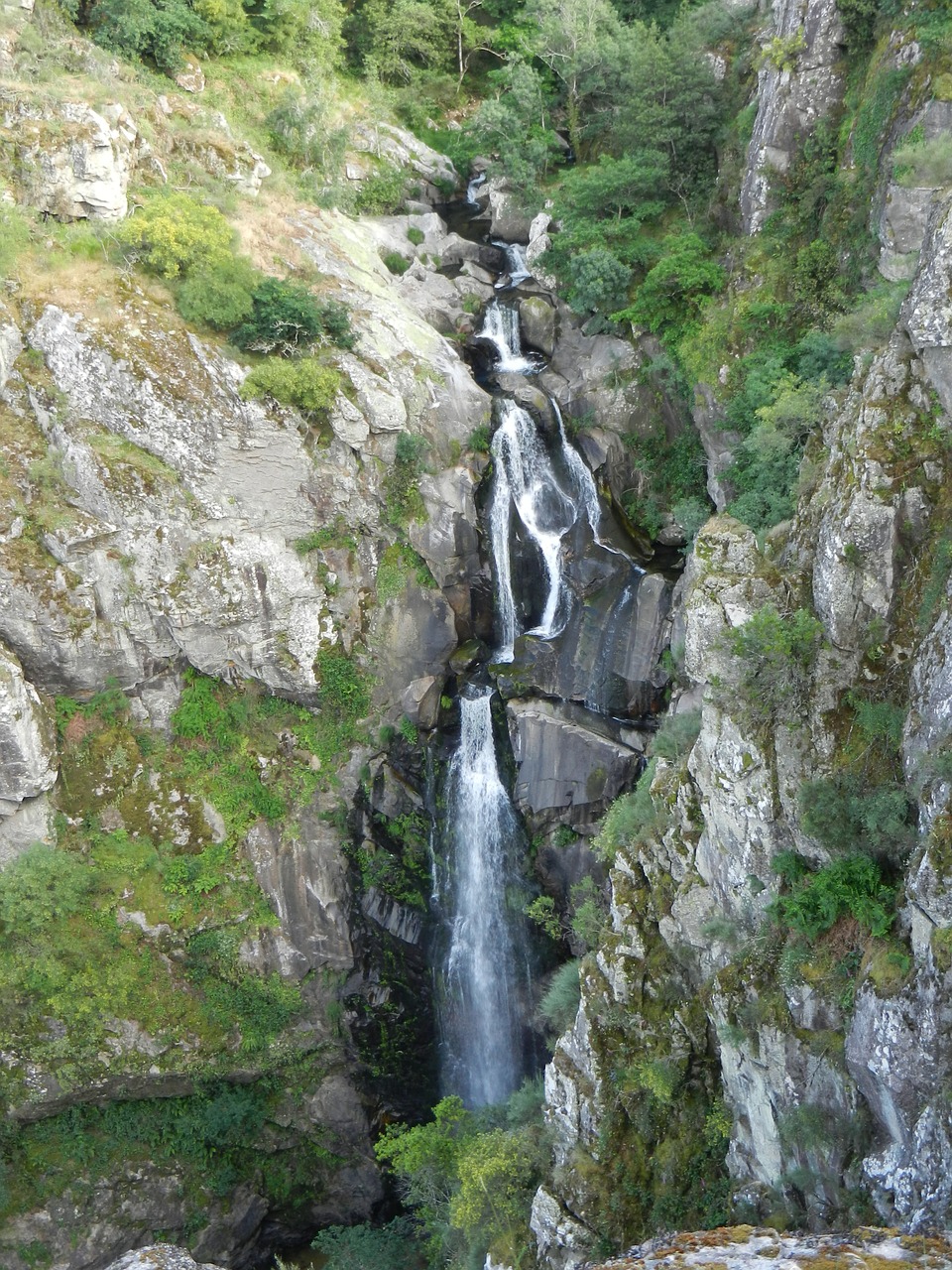 waterfall river nature free photo