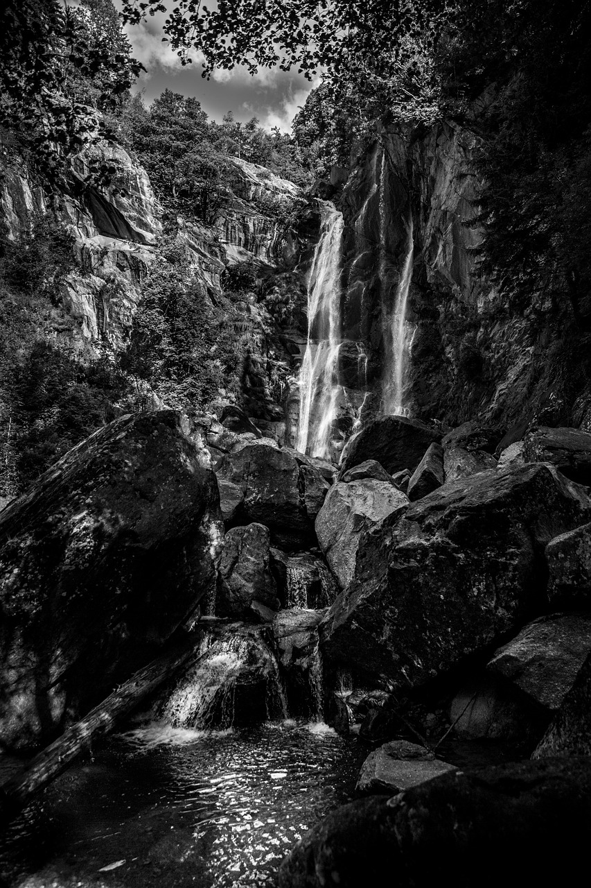 waterfall nature water free photo