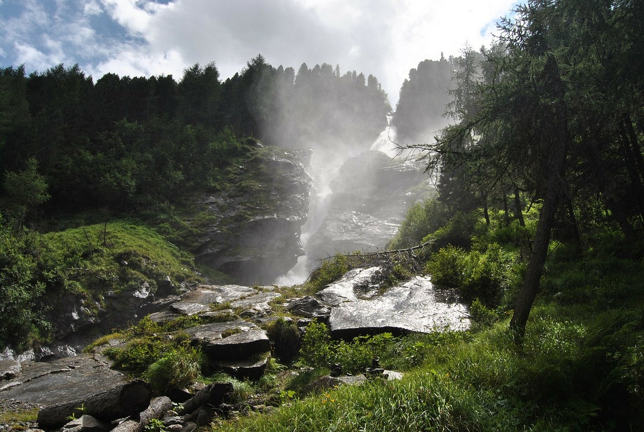 waterfall landscape waterfalls free photo