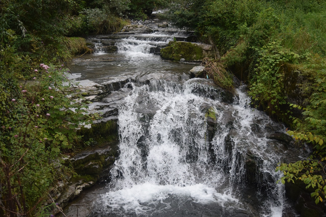 waterfall water lombardy free photo