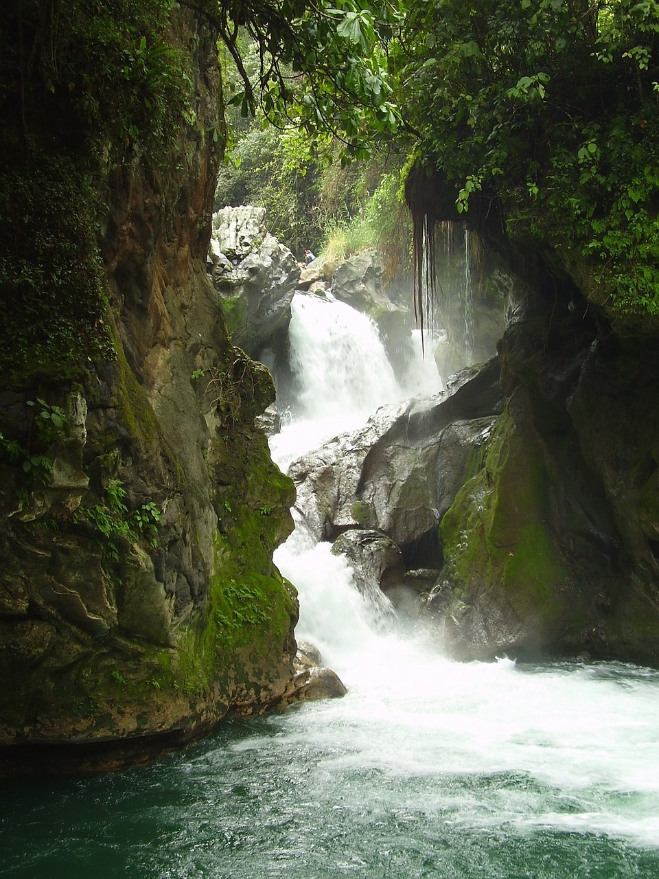 waterfall water landscape free photo