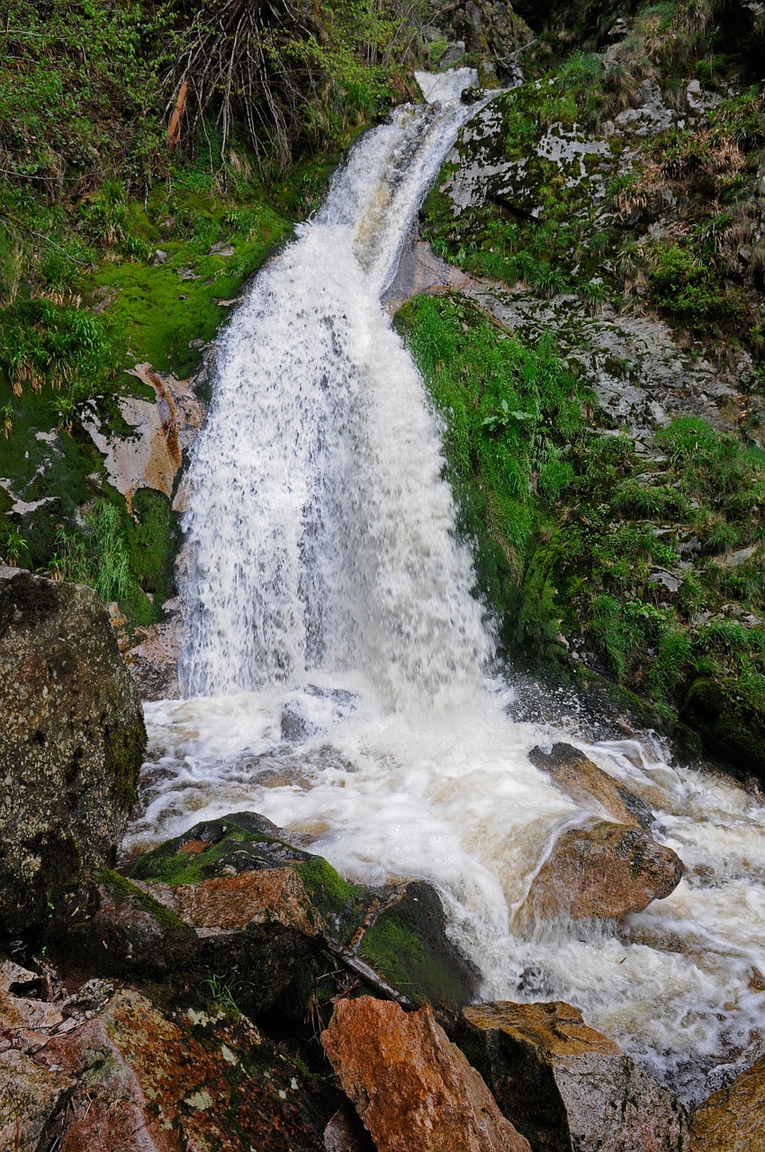 waterfall all saints nature free photo