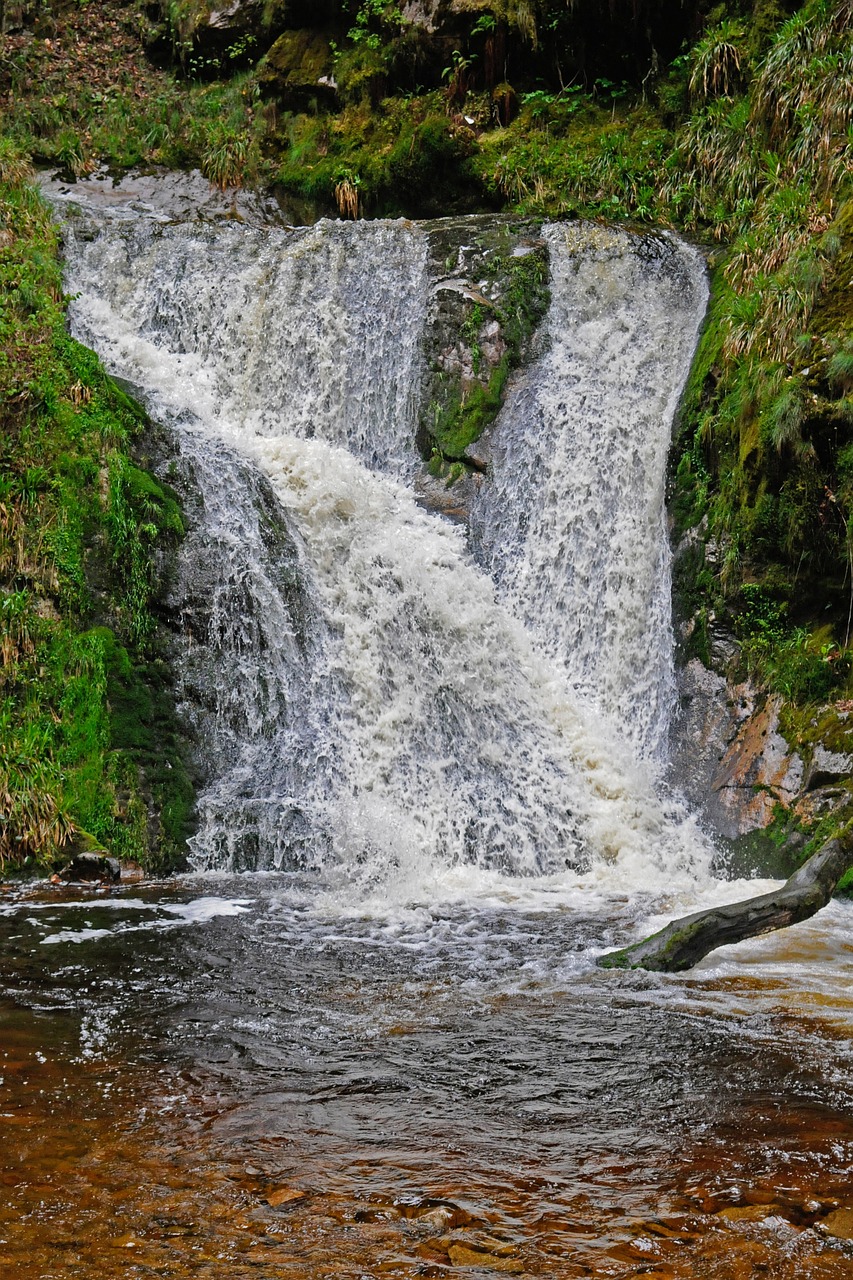 waterfall all saints nature free photo