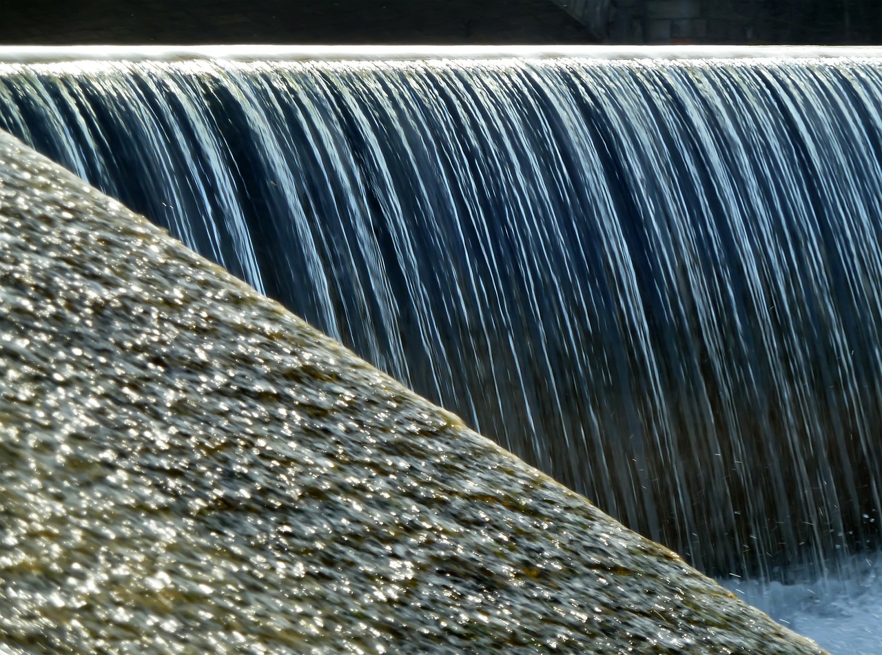 waterfall water river free photo