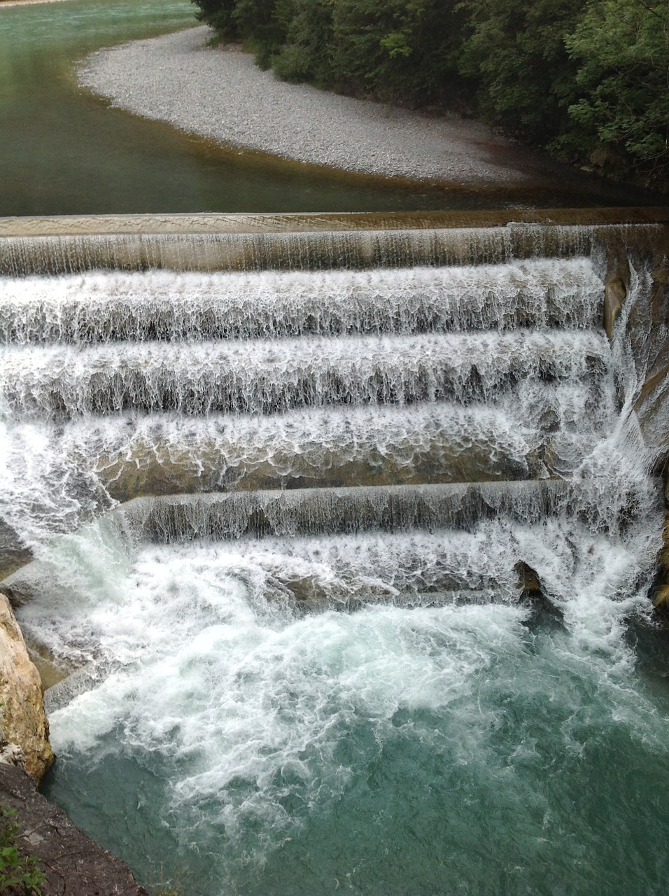 waterfall lech füssen free photo