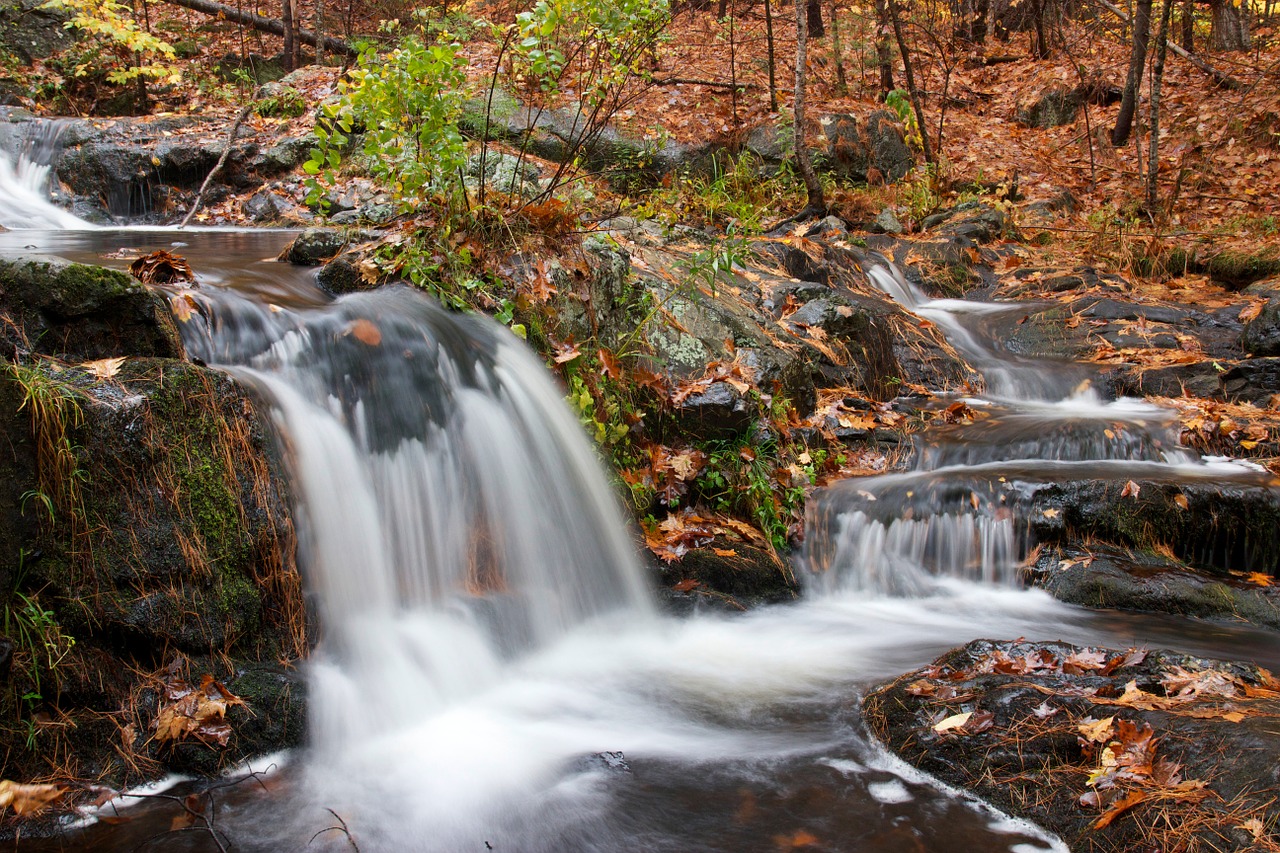 waterfall cascade water free photo