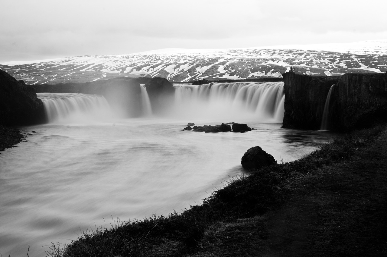 waterfall river stream free photo