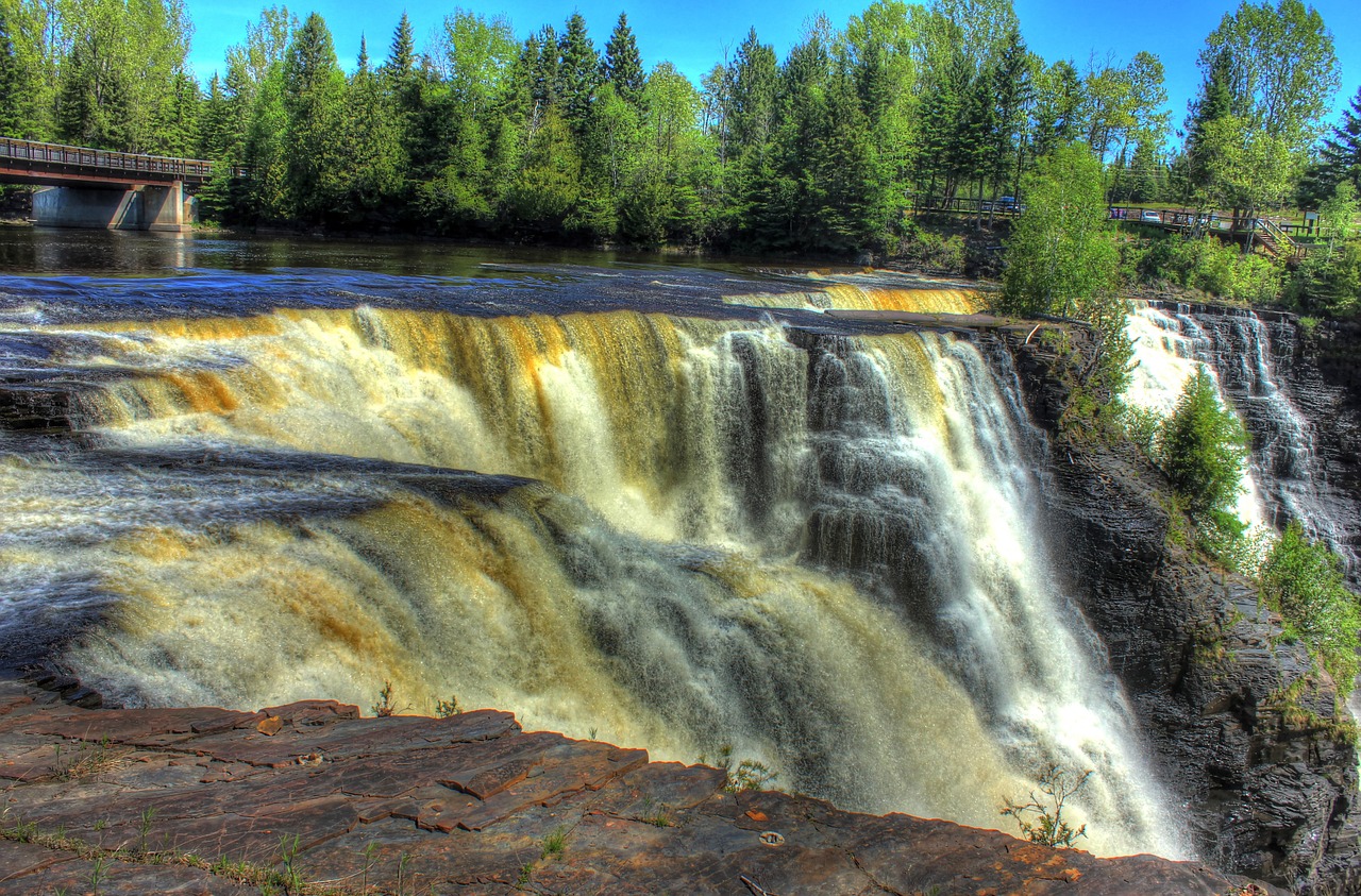 waterfall canada ontario free photo