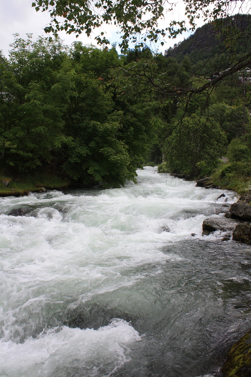 waterfall geiranger geirangerfjord free photo