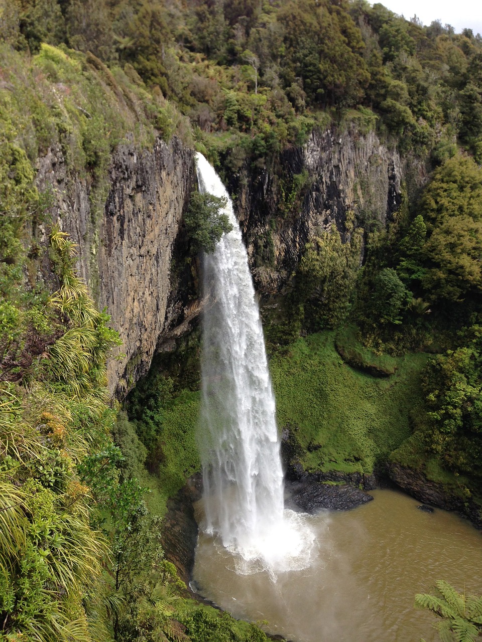 waterfall nature water free photo