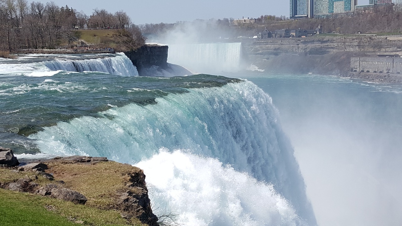 niagara falls waterfall water free photo