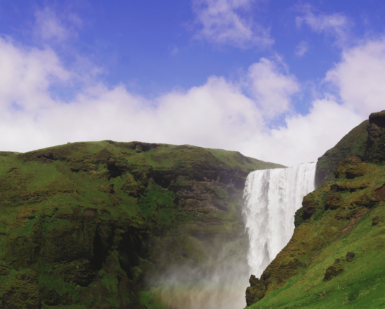 waterfall stream river free photo