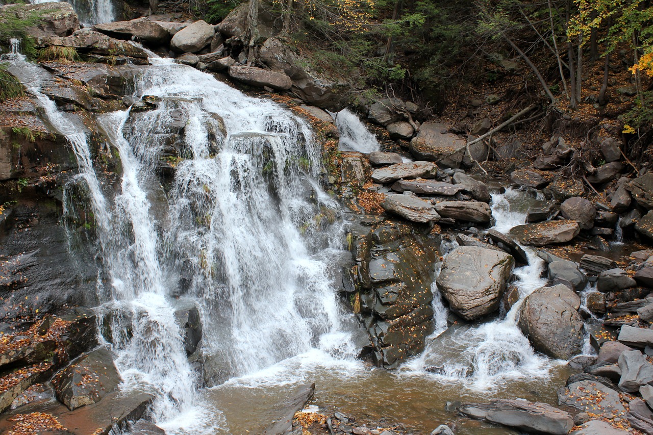 waterfall waterfalls stream free photo