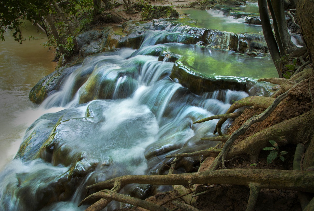 waterfall thailand nature free photo