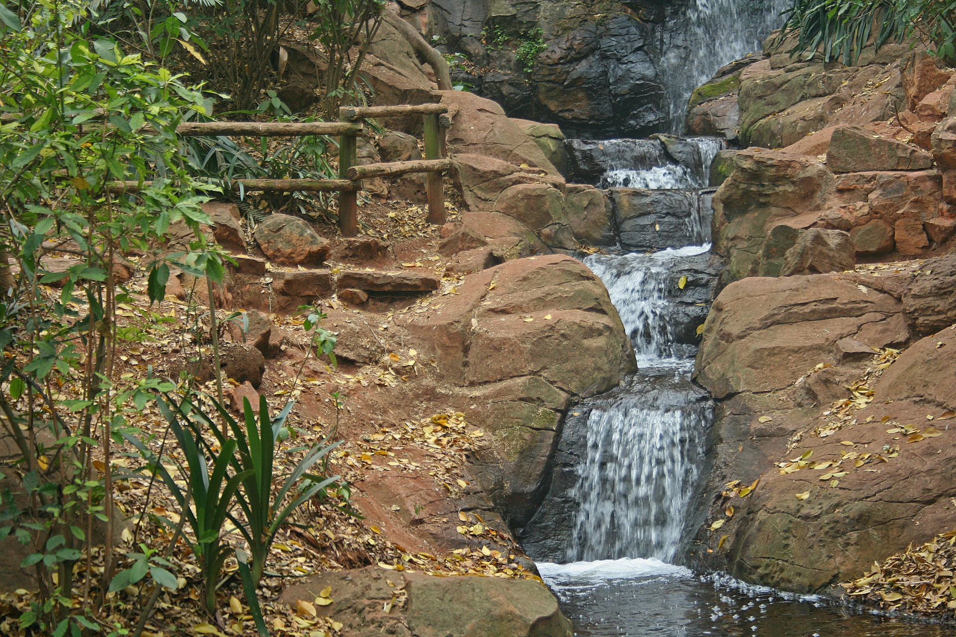 waterfall water cascading free photo