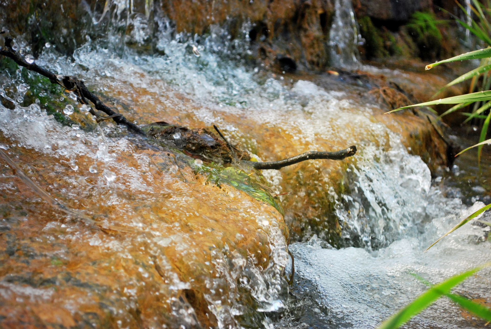 waterfall water stream free photo