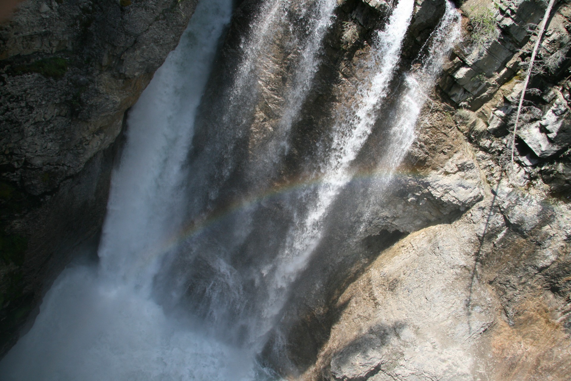 waterfall mountains waterfall mountains free photo