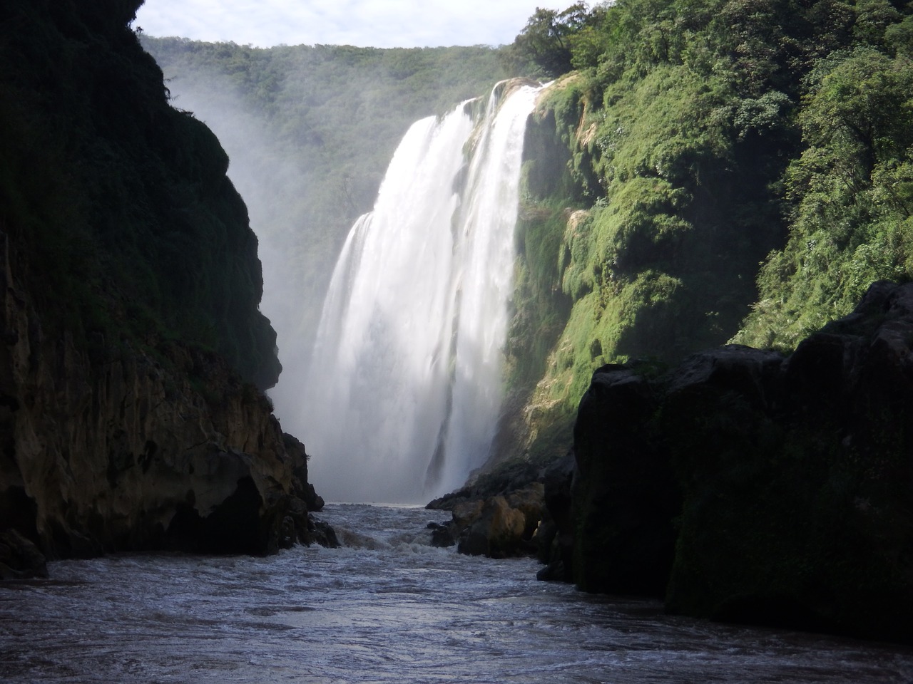 waterfall tamil huasteca free photo