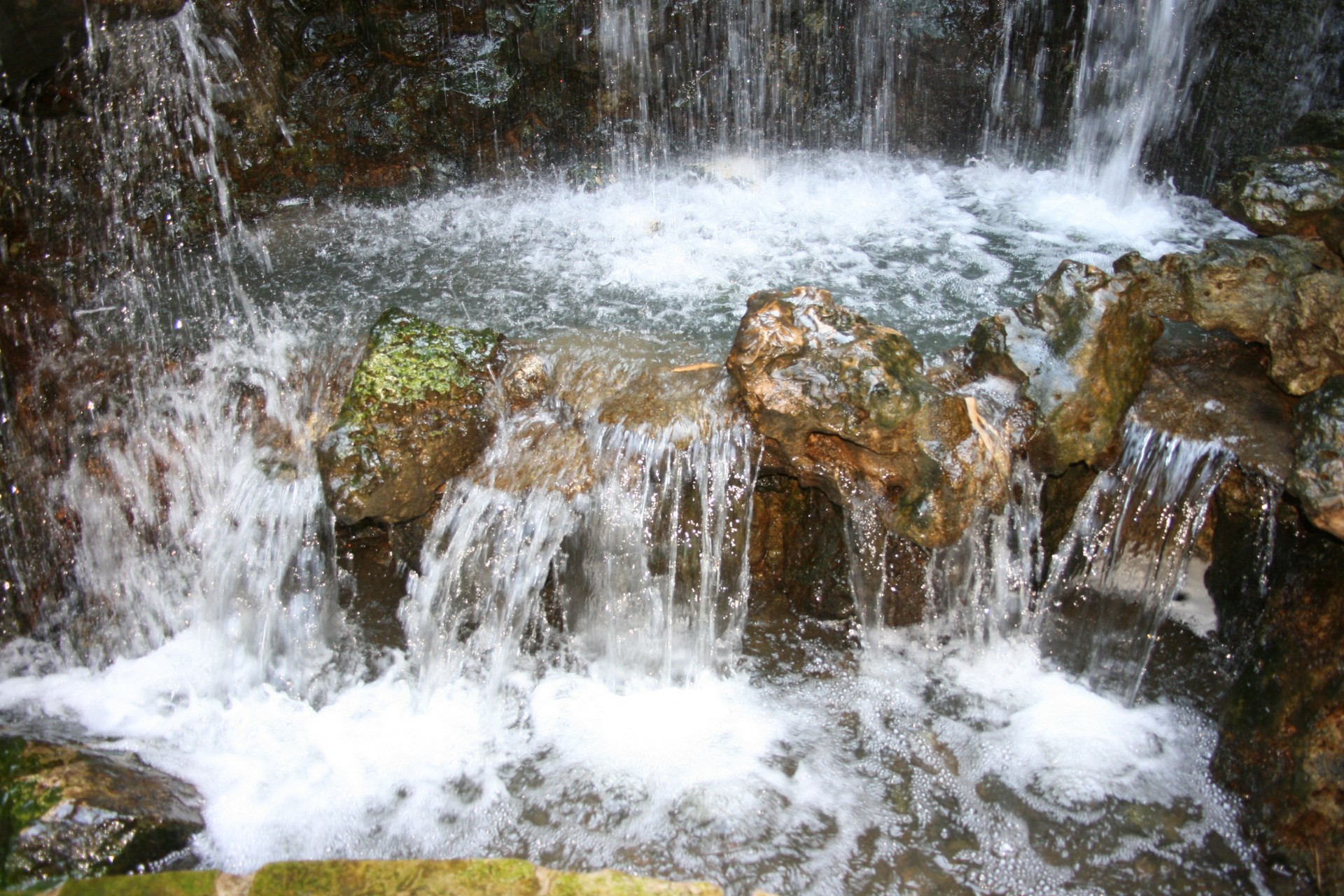 waterfall running water springs free photo