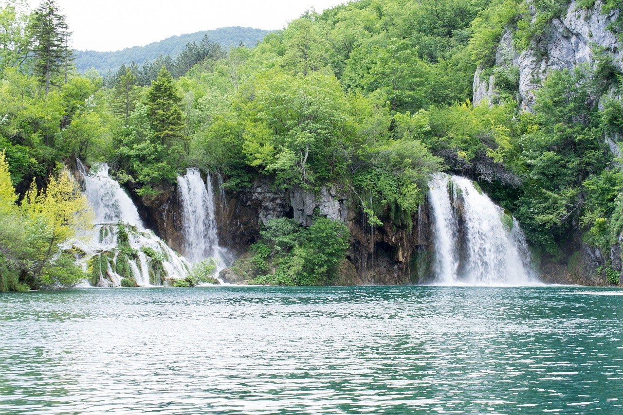waterfalls croatia plittvice free photo