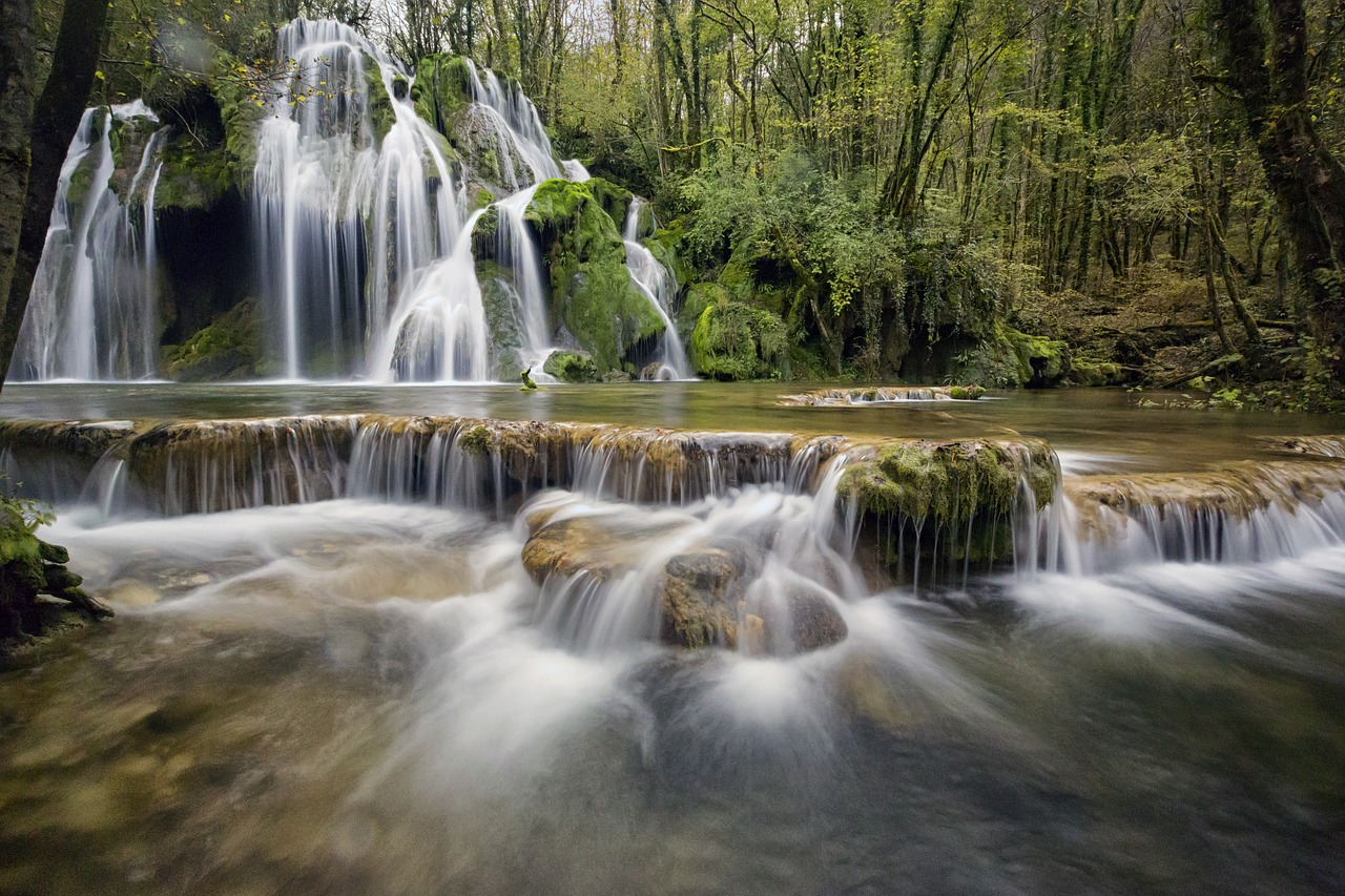 waterfalls waterfall water free photo