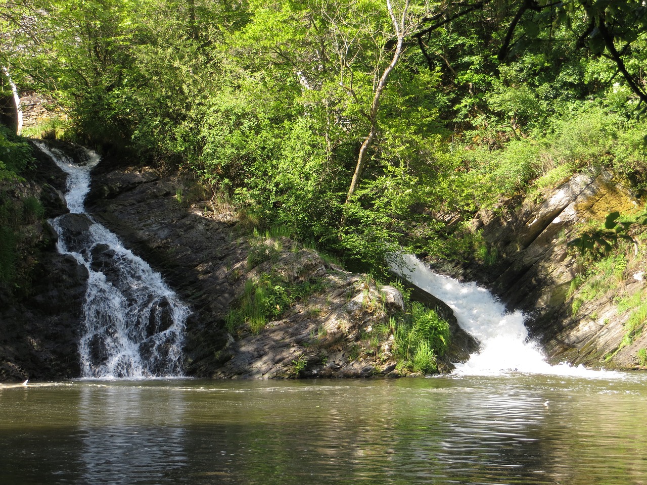 waterfalls nature eiffel free photo