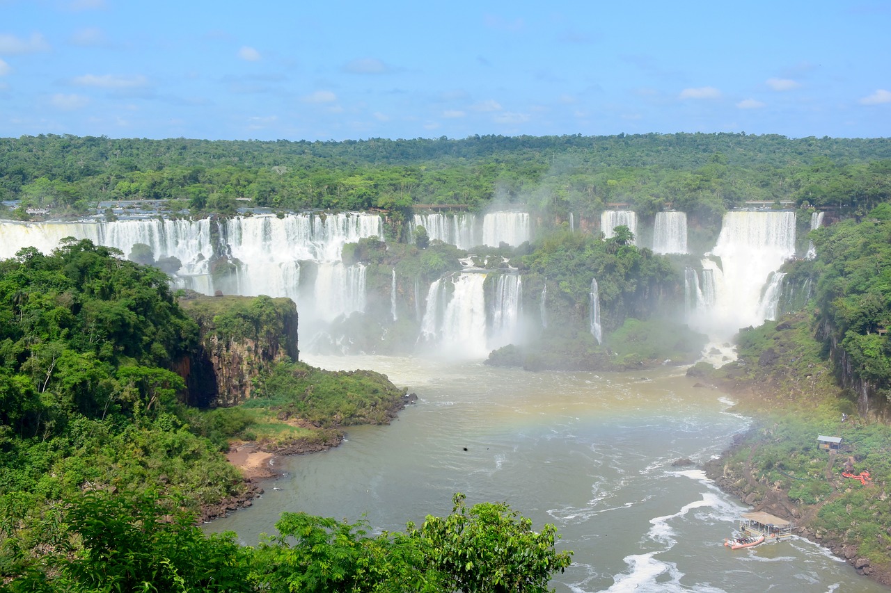 waterfalls waterfall brazil free photo