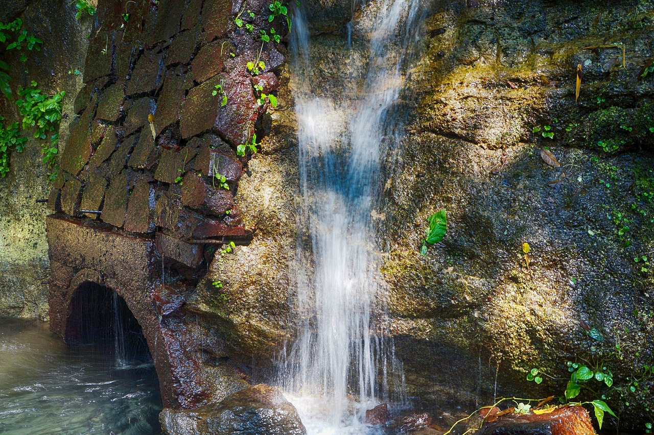waterfalls rivers channels free photo