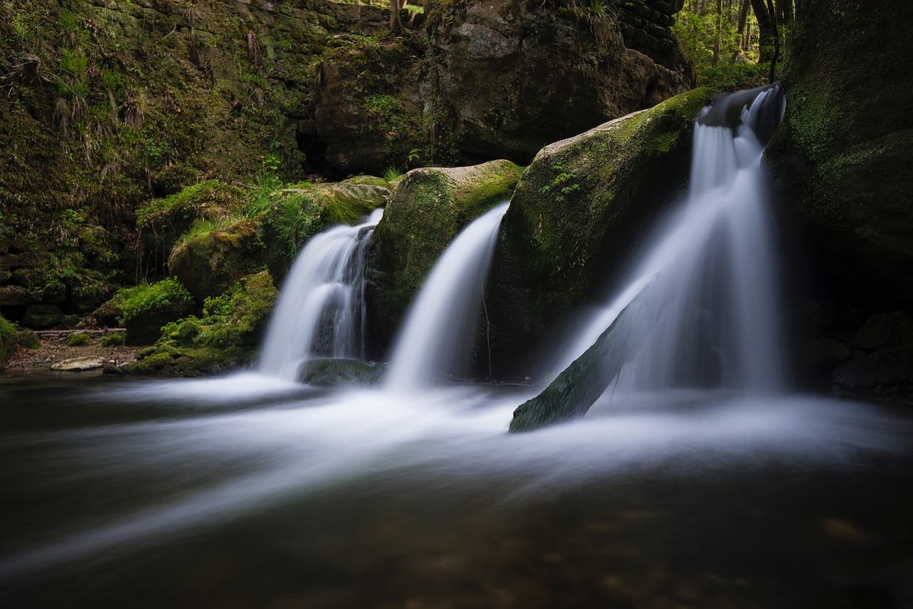 waterfalls stream water free photo