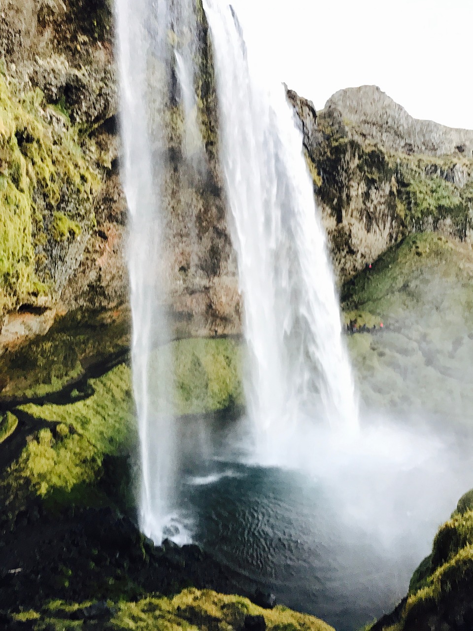 waterfalls nature green free photo