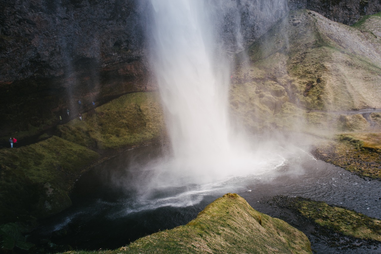 waterfalls nature sky free photo