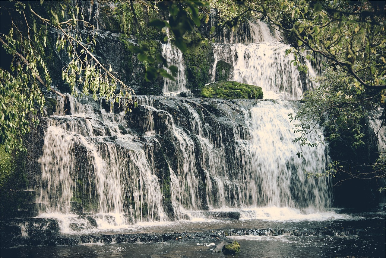 waterfalls river stream free photo