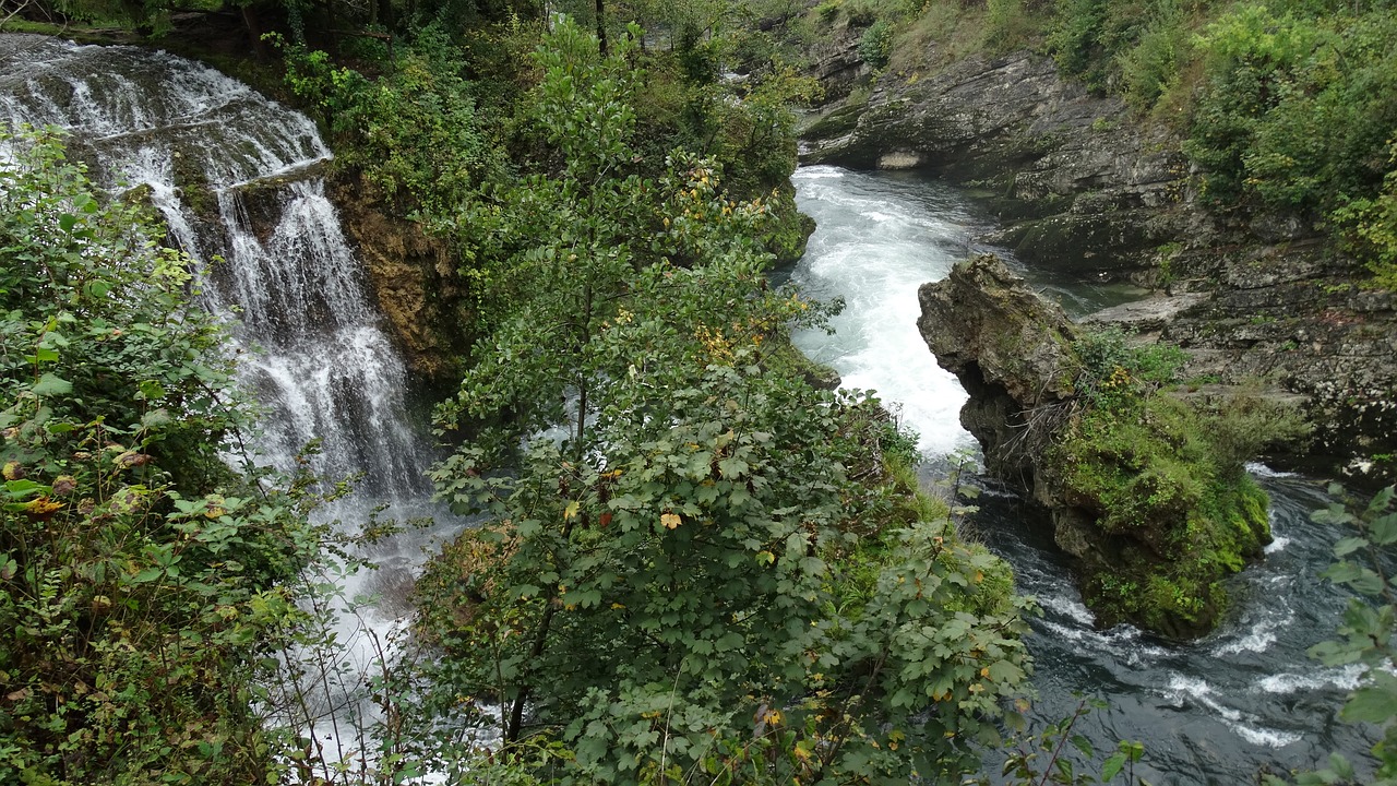 waterfalls river slunjčica free photo