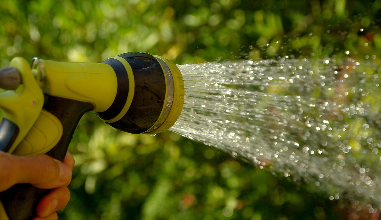 watering water jet gardener free photo