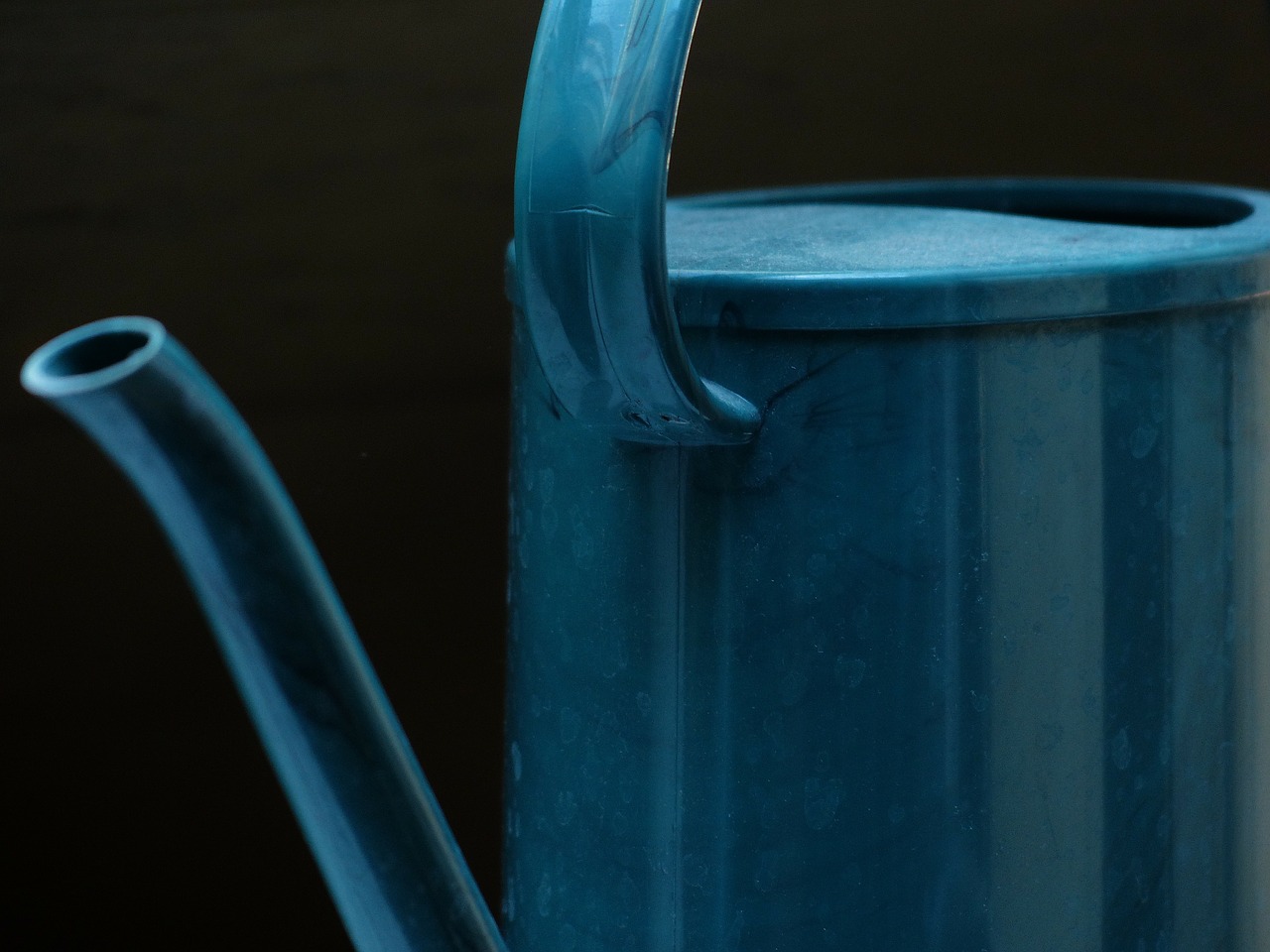 watering can casting plastic free photo