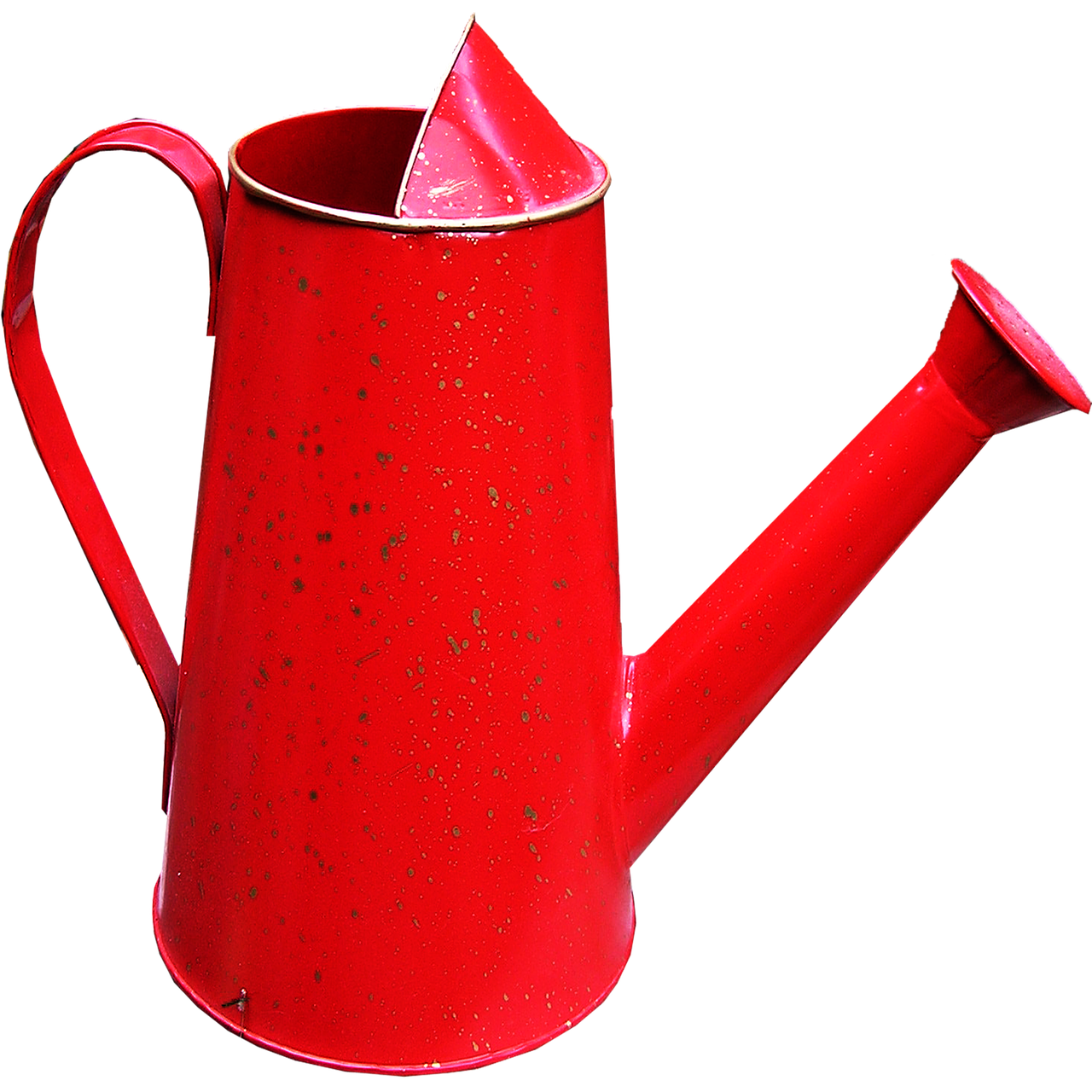 watering can red garden free photo