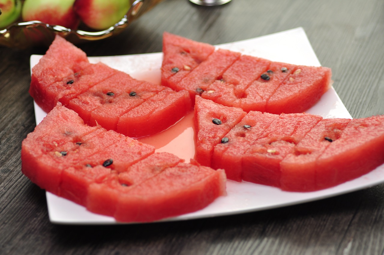 watermelon fruit dim sum free photo