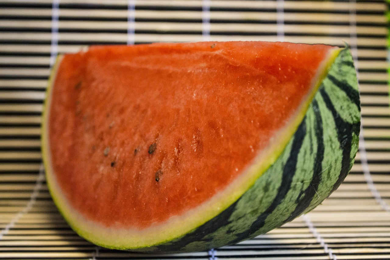 watermelon red green free photo