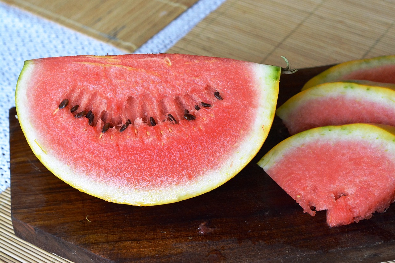 watermelon sweet fresh free photo