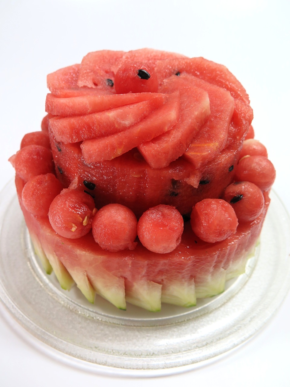 watermelon cake summer free photo