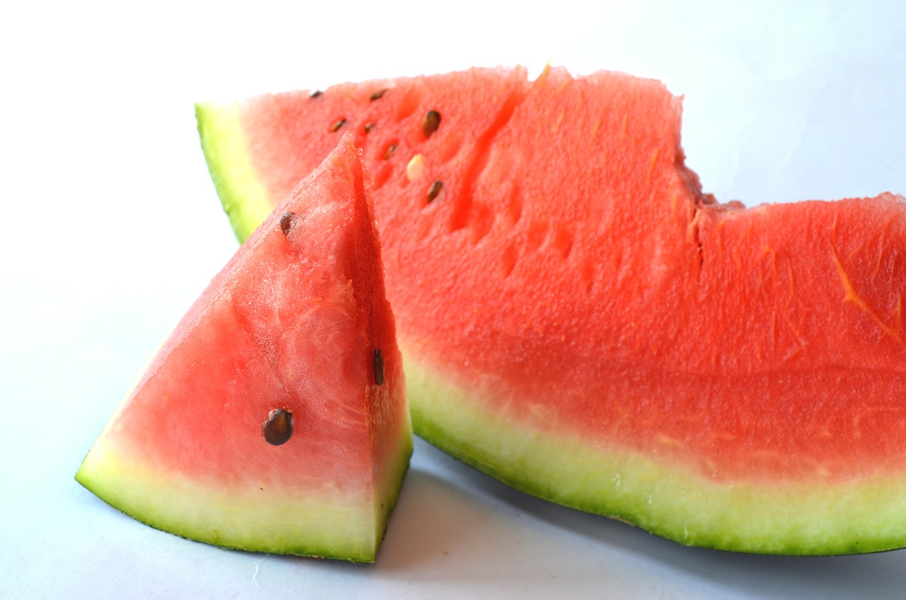 watermelon melon cut free photo