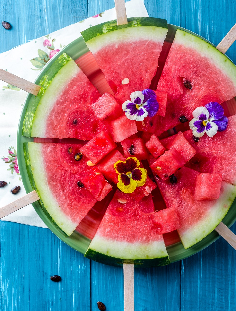 watermelon summer sweet free photo